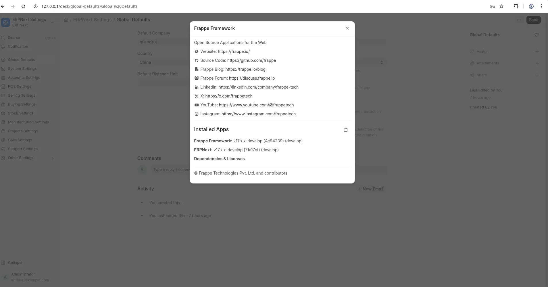 homepage